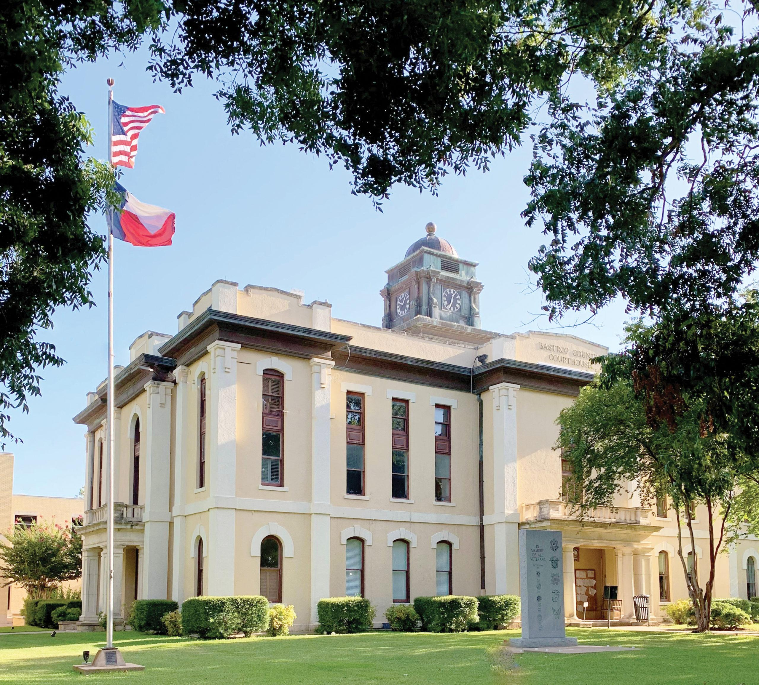 Bastrop County Courthouse in Bastrop, TX