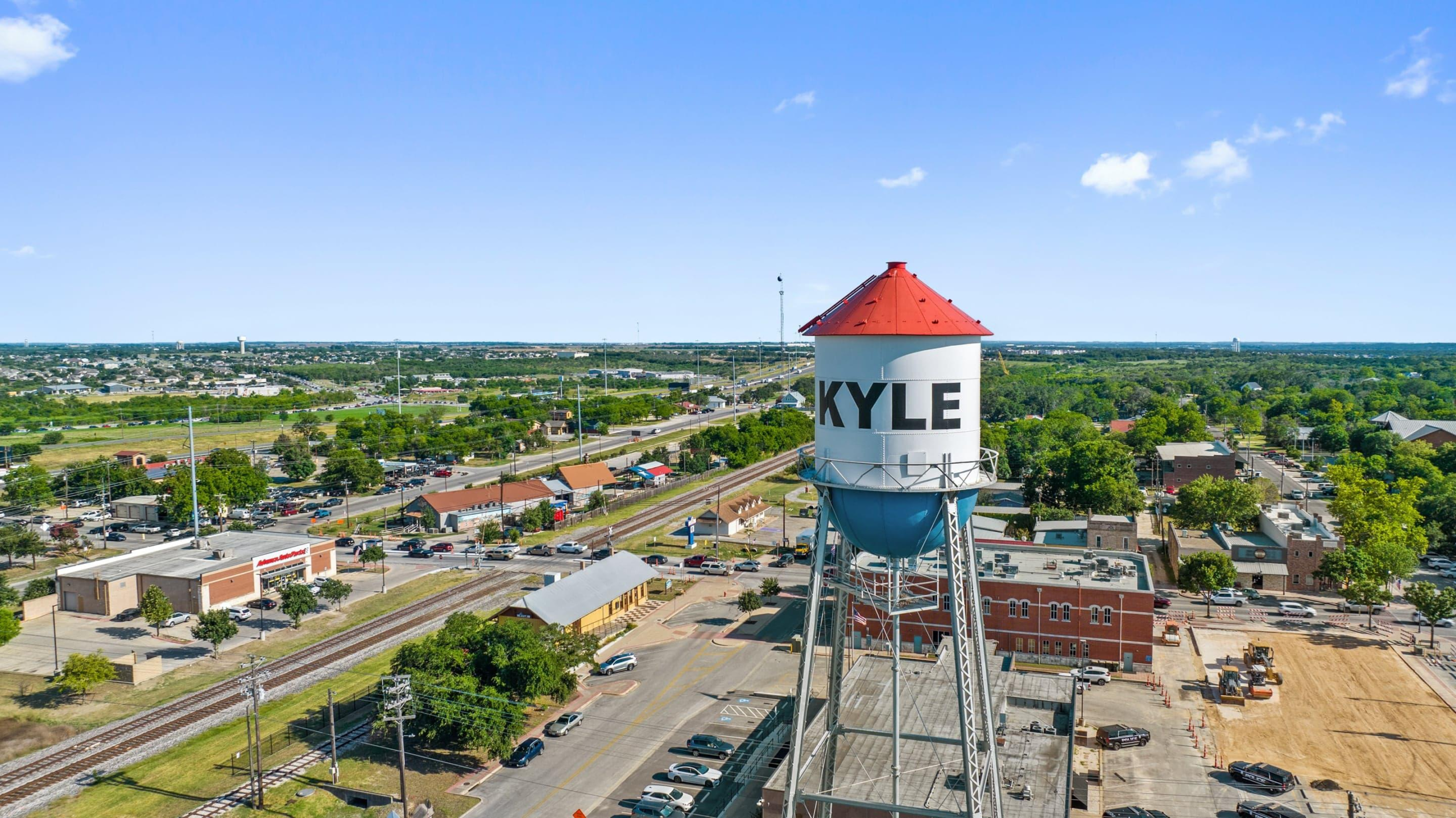 Kyle Railroad Depot in Kyle, TX