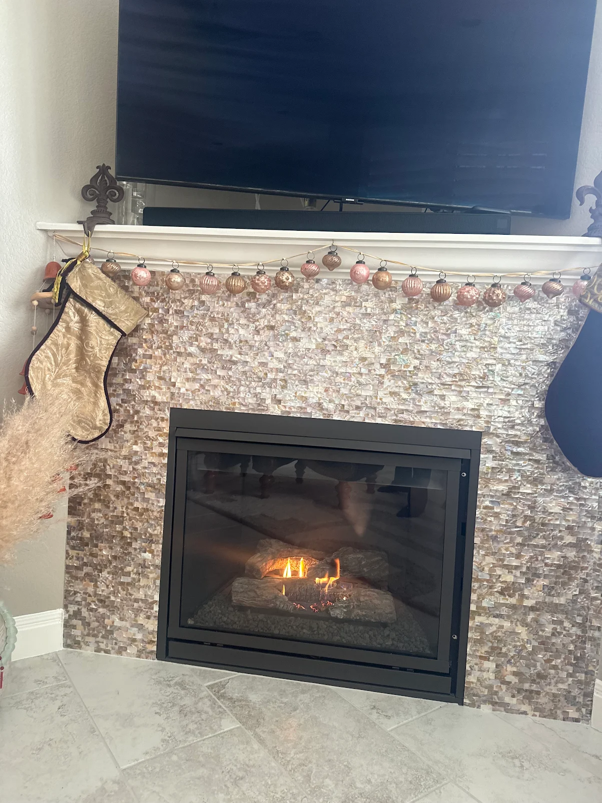 Direct vent fireplace repair project in Manor, TX