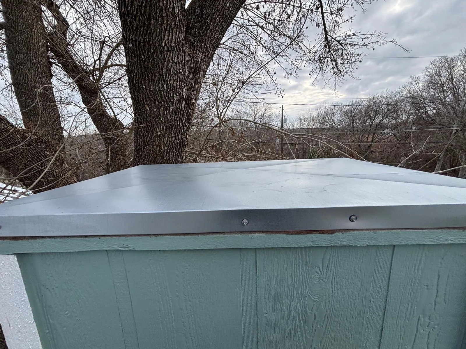 Chimney exterior service project in Driftwood, TX