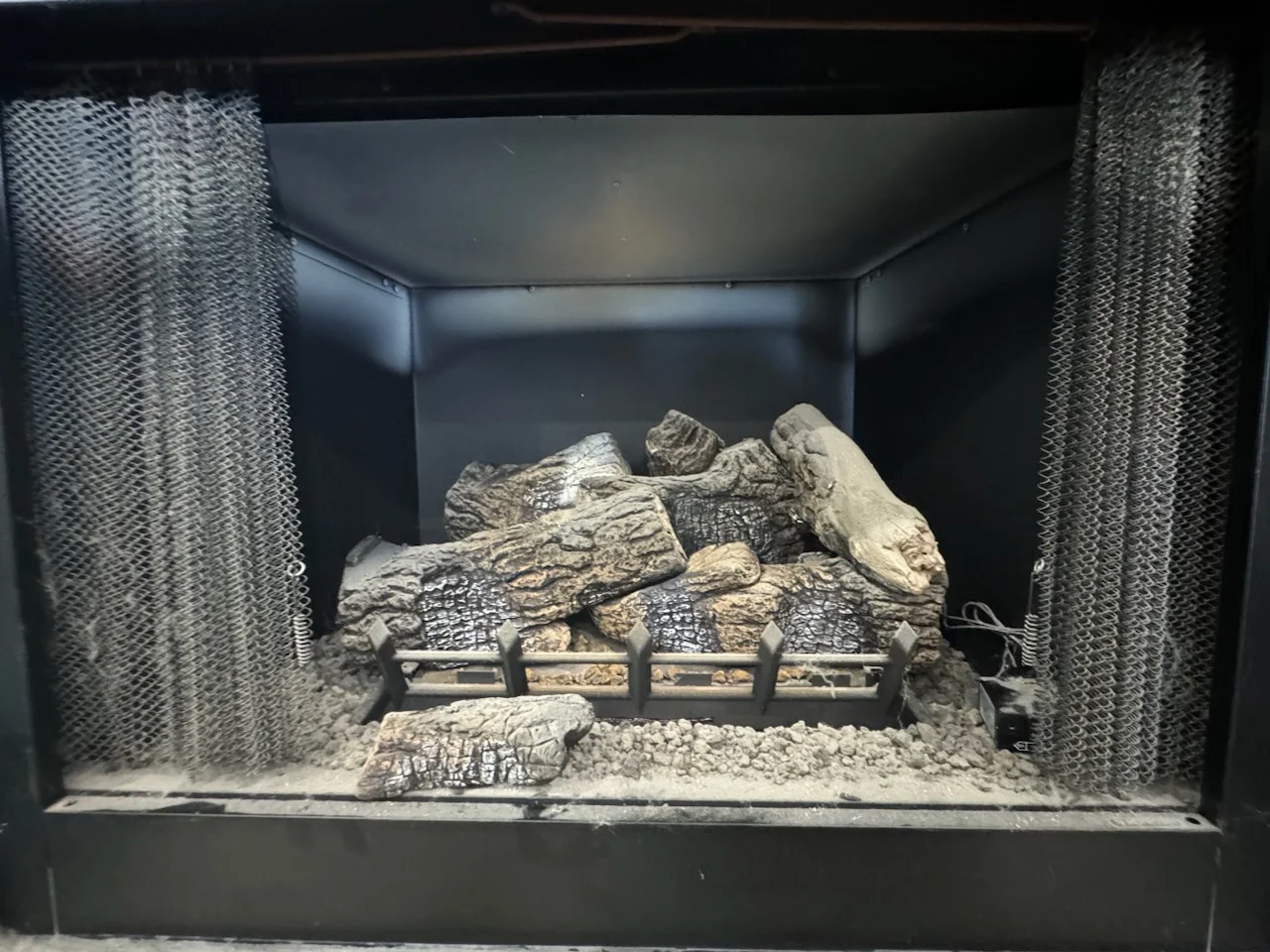 Fireplace cleaning project in Cedar Park, TX