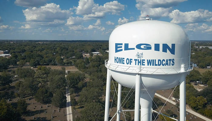 Elgin, Texas city view